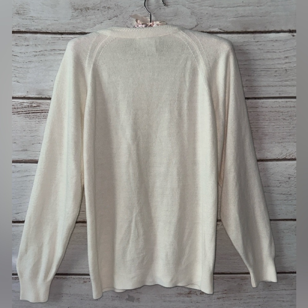 Vintage Designer’s Originals Ivory Button-Up Cardigan Sweater ✨
Size: Small - Picture 2 of 7